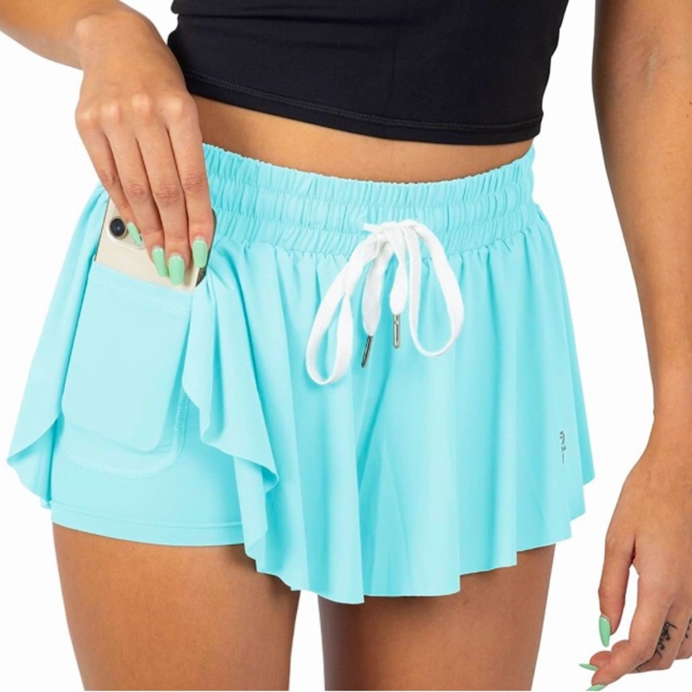 Keiki Kona 2 in 1 Flowy Fitness Shorts